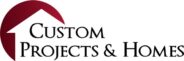 Custom Project and Homes finely crafted logo design