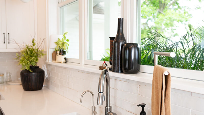 Design-build kitchen sink remodel in Iowa