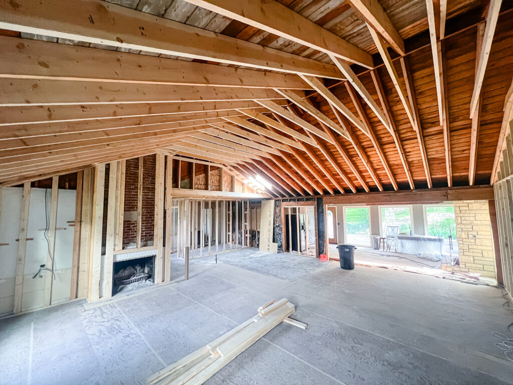 wood beams cedar rapids custom pro homes