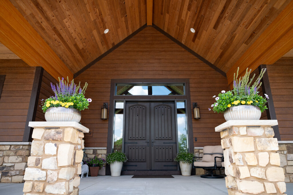 Entry Way Cedar Rapids mansion custom pro homes 