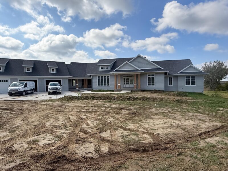 New Home Constructed by Custom Pro Homes in Central City, Iowa