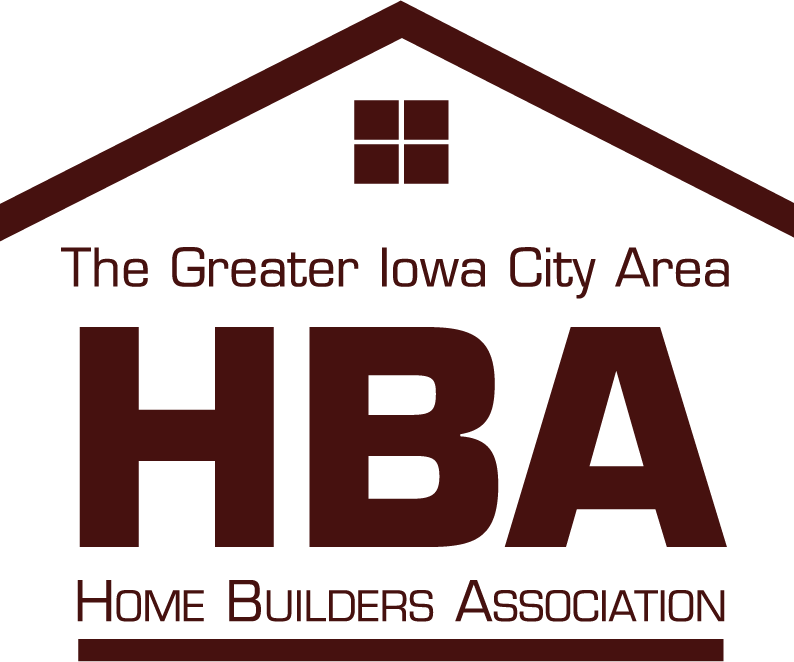The Greater Iowa City Area Home Builders Association logo.